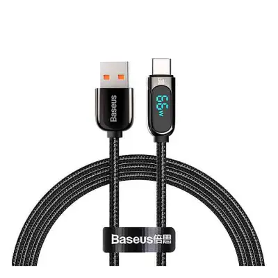 Baseus Display Fast Charging Data Cable USB to Type-C 66W